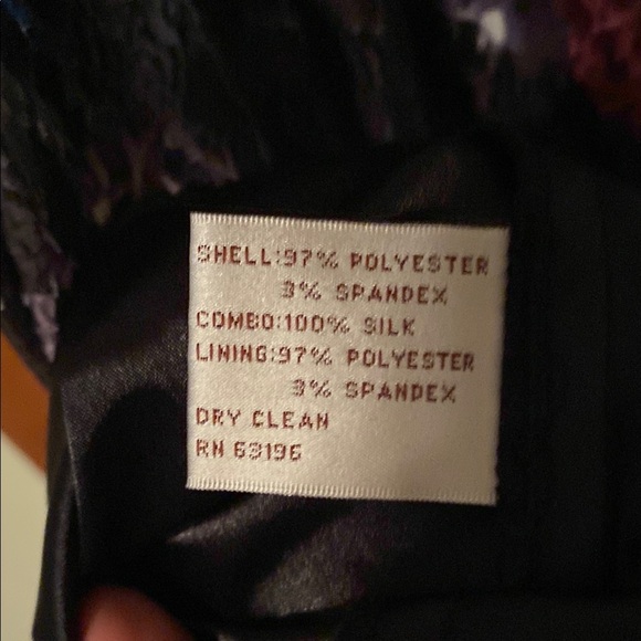 Womans Ivy & Blu Black Mini Fit and Flare Dress Size 10 - Picture 7 of 7